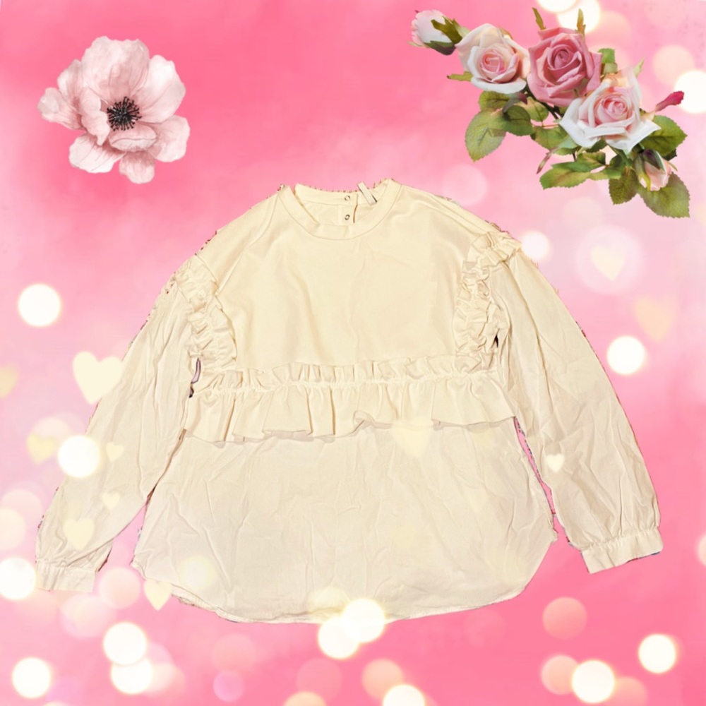Zara Ruffle Blouse